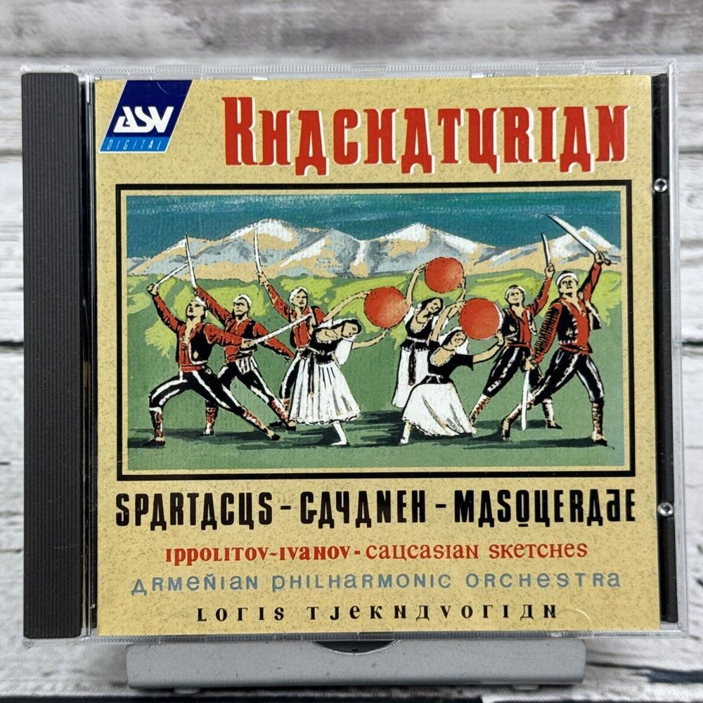 Khachaturian - Spartacus‎ - Gayaneh - Masquerade • Caucasian Sketches [CD 1991]